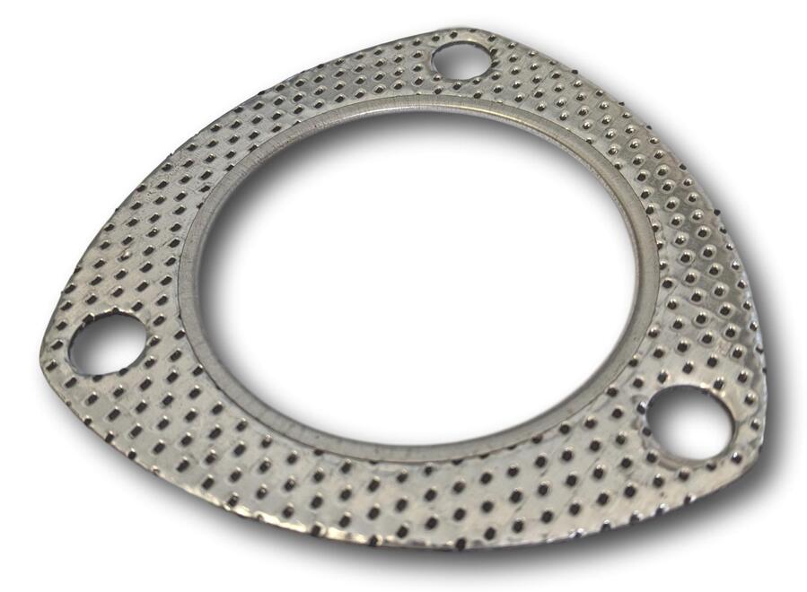2 1/2" 63mm Exhaust Flange Gasket 3 Bolt 78mm BHC Muffler Gaskets W