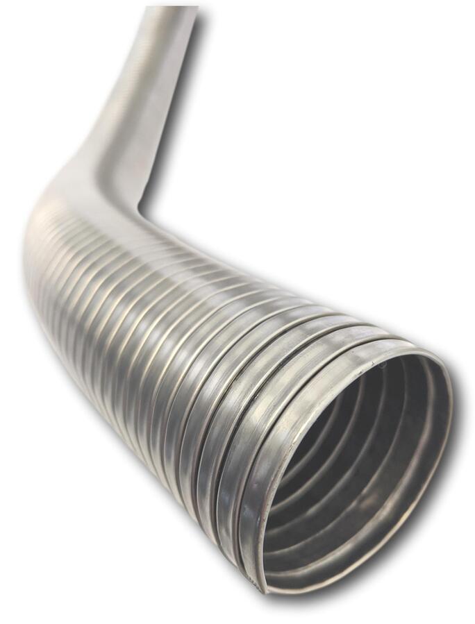 1" to 6" ID Exhaust Flexible Pipe 1, 2, 3 Meter Lengths Flexi Tube Flex PolyLock
