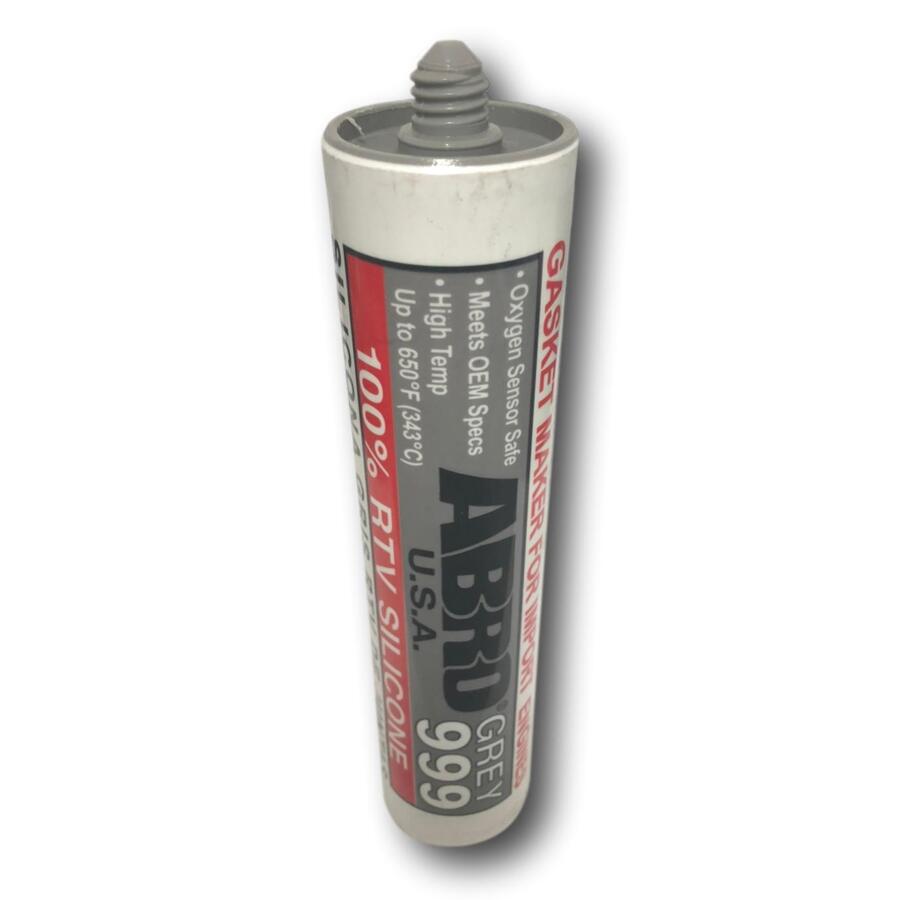 EXHAUST SEALANT CARTRIDGE GREY 999 RTV SILICONE SENSOR SAFE & HIGH