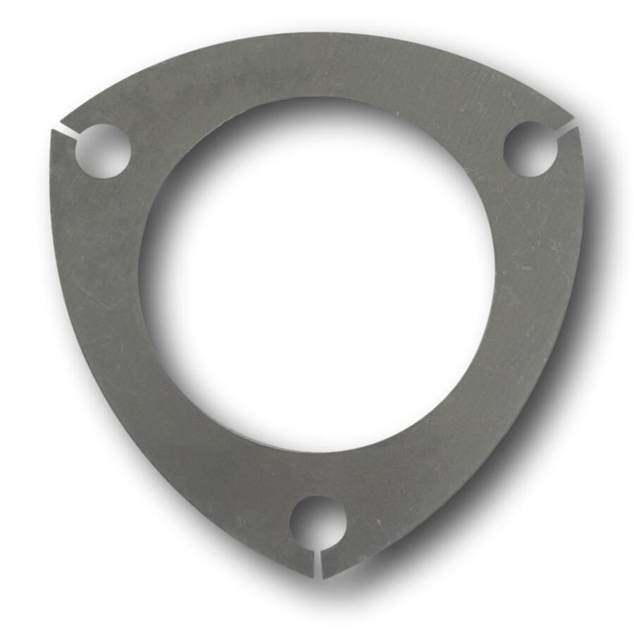 EXHAUST FLANGE PLATE 2 1/4" 3 BOLT MILD STEEL 78bc ECS Exhaust