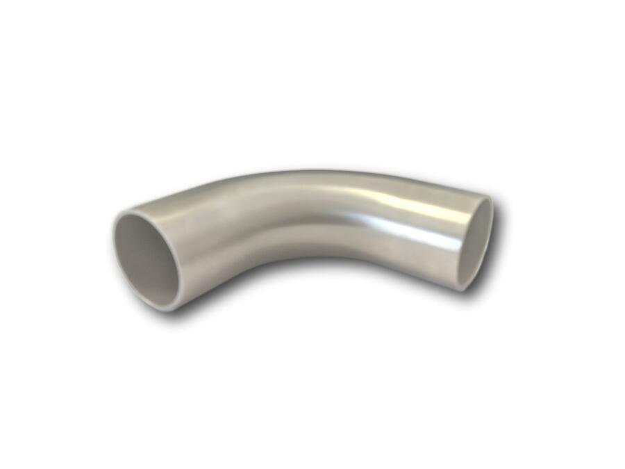 2.5 Inch Stainless Steel 90-Degree Exhaust Elbow – Mandrel Bend For Improved Airflow, Universal Fit, Durable Car Exhaust Pipe Accessory