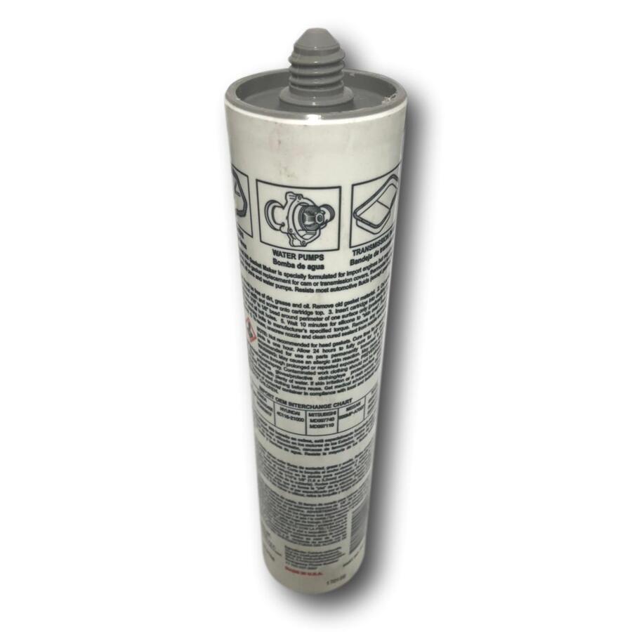 EXHAUST SEALANT CARTRIDGE GREY 999 RTV SILICONE SENSOR SAFE & HIGH