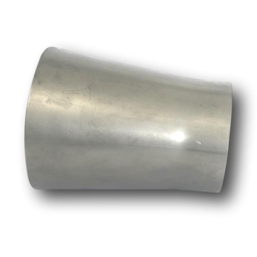 2 1/2" x 2" Exhaust Tube Merge Taper Cone Stainless Steel 316