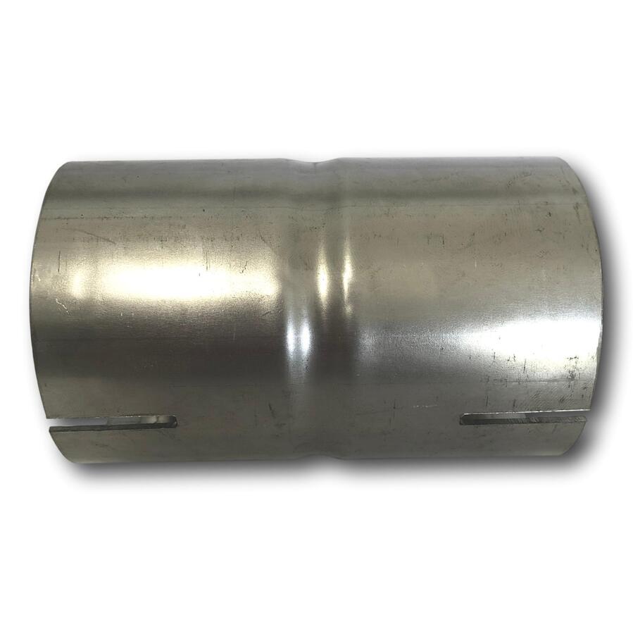 1 1/4" to 6" Exhaust Pipe Double Coupler Mild Steel Joiner Connector