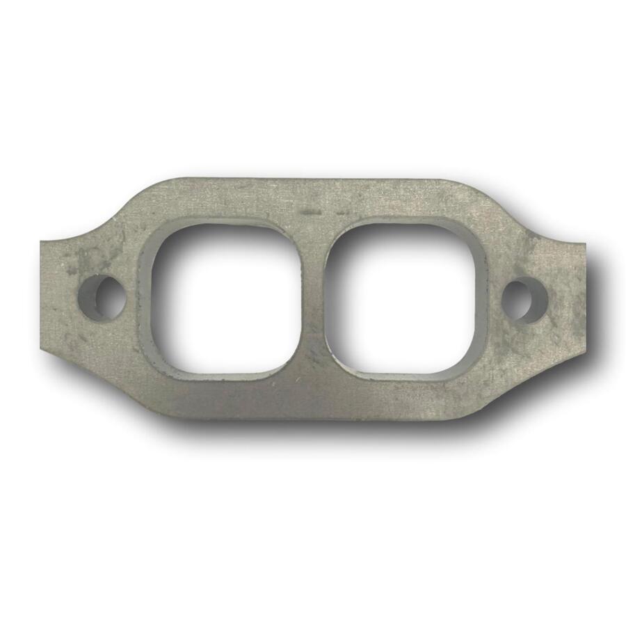 EXTRACTOR/HEADER FLANGE PLATE CHEVY 350 1 3/4 PRIMARY MILD STEEL ECS