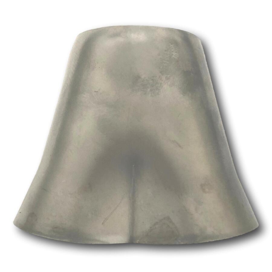 ExoFlow Mild Steel 4-into-1 Merge Collector – 2x3 Inch, For Custom Exhaust Fabrication (CC415MS)