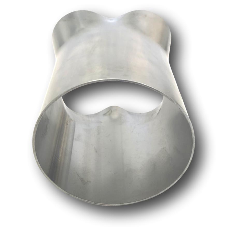 Exoflow 304 Stainless Steel 2 Into 1 Merge Collector 1.75 To 2 Inch ExoFlow ...