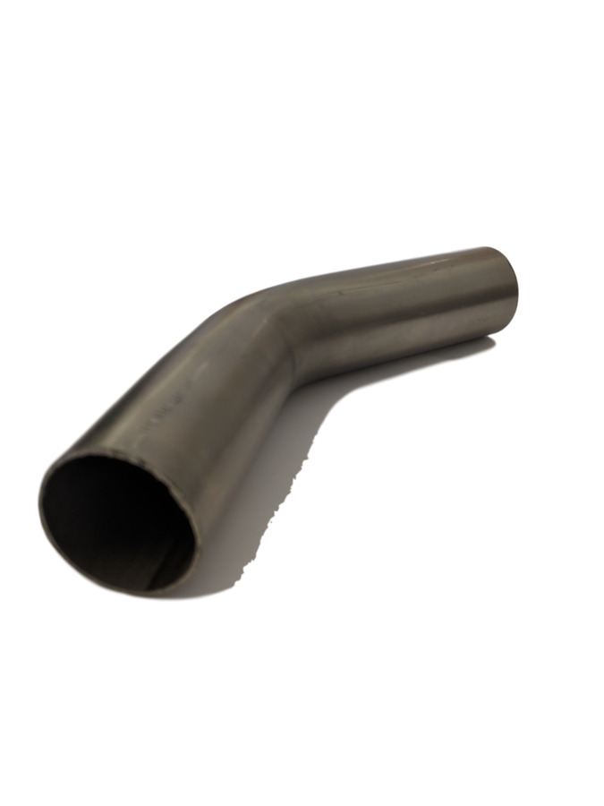 ExoFlow 1 1/4" 304 Stainless Steel Exhaust Pipe Mandrel Bend – 90 Degree Short Leg