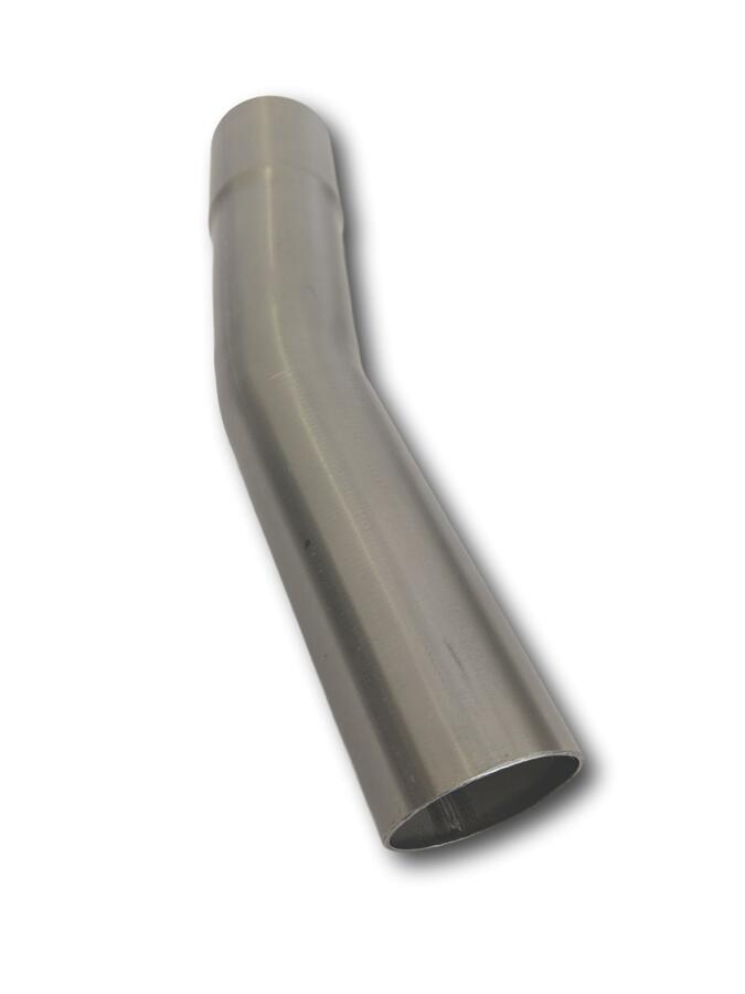 3 90 Degree Exhaust Elbow 90 Degree 3" 76mm Tight Mandrel Exhaust Bend In T304 Stainless Steel Satin Finish - 1D Bending Profile 3 Exhaust Pipe 90 - Foto 2