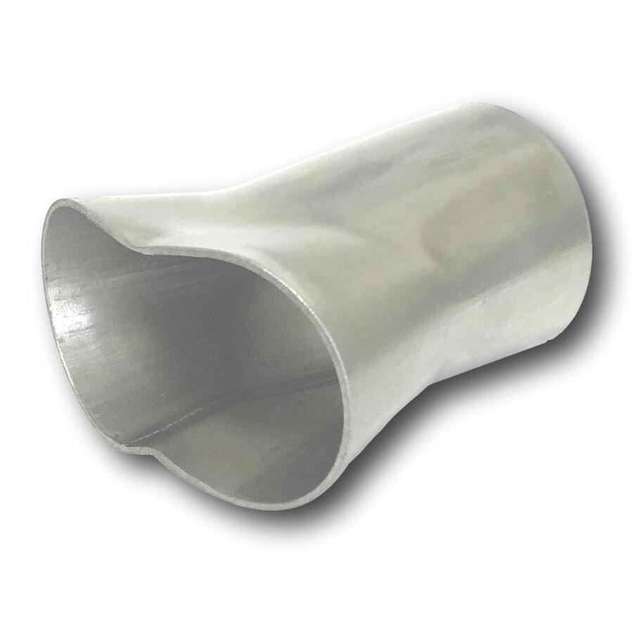ExoFlow Stainless Steel Merge Collector – 2 Into 1 (1.5 X 2 Inch) CC200_2SS