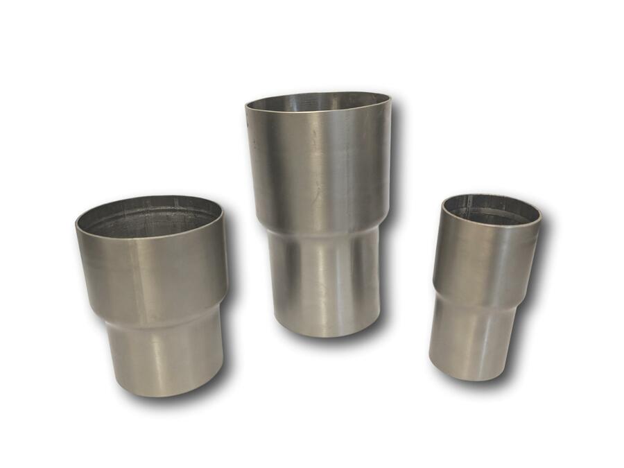 Weld-on Exhaust Adapter 2" To 3" Exhaust Pipe Adapter Reducer - Foto 4