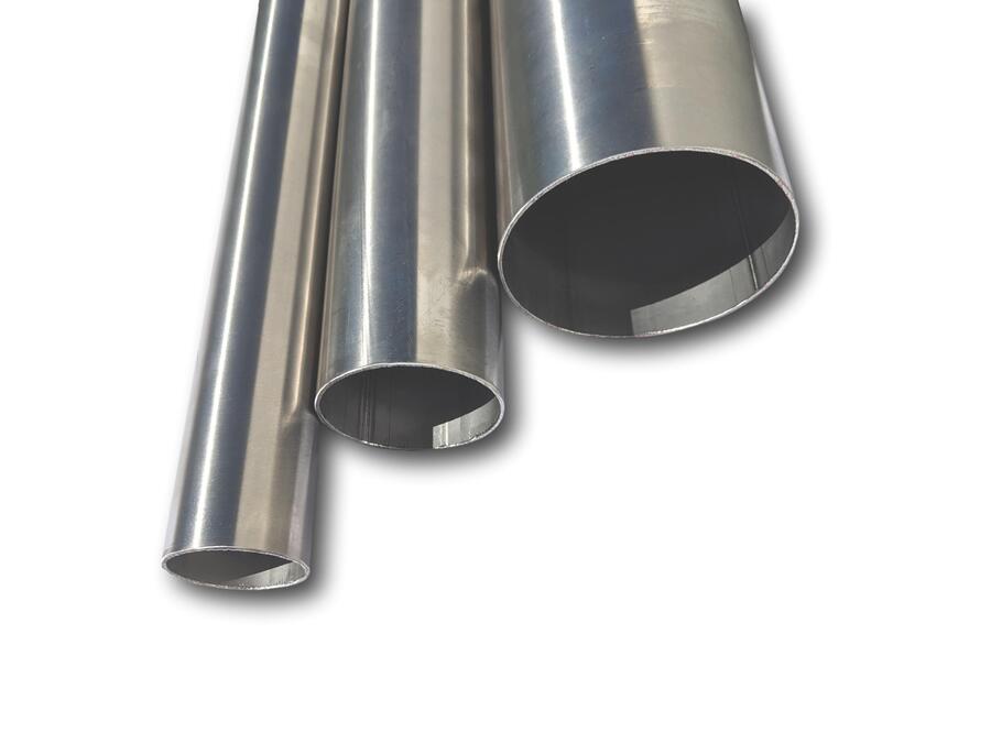 1" Up To 6" Inch Od Exhaust Pipe Straight Tube 304 & 316 Stainless