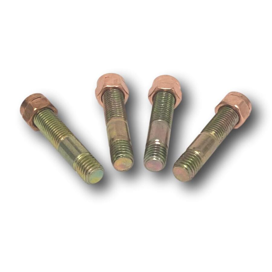 thumbnail image 2 of HiiFlex Inconel Turbo Stud & Copper Lock Nut Set (4) - M10 X 1.5 & M10 X 1.25 X 45mm 2 of 2