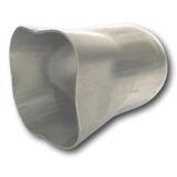 MERGE COLLECTOR STAINLESS STEEL (304) 4INTO1 (1 1/2" x 2 1/2") 