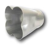 MERGE COLLECTOR STAINLESS STEEL (304) 4INTO1 (1 3/4" x 3") 
