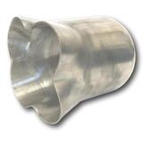 MERGE COLLECTOR STAINLESS STEEL (304) 4INTO1 (2" x 3 1/2") 