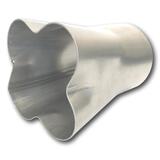 MERGE COLLECTOR STAINLESS STEEL (304) 4INTO1 (2 1/4" x 4") 
