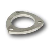 EXHAUST FLANGE PLATE 2" 3 BOLT STAINLESS STEEL 67BC
