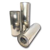 2.25" 2 1/4" Round Muffler 5" Body Stainless Steel High Flow Performance CTR/CTR