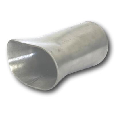 MERGE COLLECTOR MILD STEEL  2INTO1 (1 3/8" x 1 5/8") 