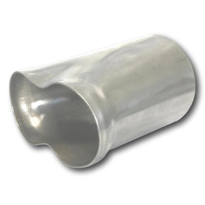 MERGE COLLECTOR STAINLESS STEEL (304) 2INTO1 (2 1/2" x 4") 
