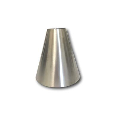 1 1/4" x 1" Exhaust Tube Merge Taper Cone Stainless Steel 316