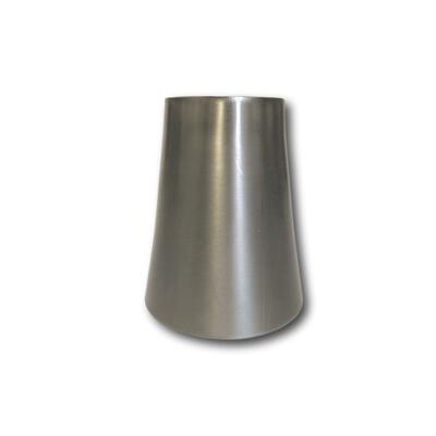 2" x 3" Exhaust Tube Merge Taper Cone Stainless Steel 304 3" long