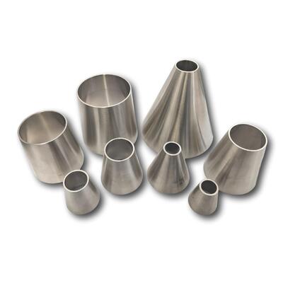 2 1/2" x 2" Exhaust Tube Merge Taper Cone Stainless Steel 316
