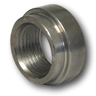 EXHAUST O2 SENSOR WELD ON BUNG MILD STEEL M18X1.5MM