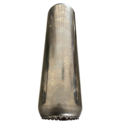 MUFFLER HOTDOG  2 1/2" x 12" STAINLESS STEEL - 3 1/2" BODY