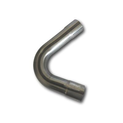1 3/8" Inch 35mm Od Exhaust Pipe Mandrel Bend Mild Steel 125 Degree Double Flare