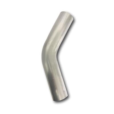 INTERCOOLER  PIPE MANDREL BEND ALUMINIUM  1 1/2" 45 DEGREE