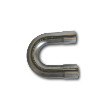 2.25" 2 1/4 57mm Od Exhaust Pipe Mandrel Bend Mild Steel 180 Degree Double Flare