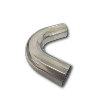 EXHAUST  PIPE MANDREL BEND STAINLESS STEEL 3" 125 DEGREE - POLISHED