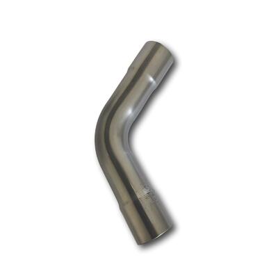4" Inch 100mm Od Exhaust Pipe Mandrel Bend Mild Steel 60 Degree Double Flare