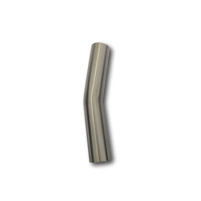 4" or 101.6mm Exhaust Pipe Mandrel Bend 304 Stainless Long Leg 15 Degree 