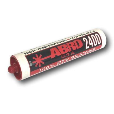 EXHAUST SEALANT CARTRIDGE RED RTV SILICONE - HIGH TEMP & LOW VOLATILE
