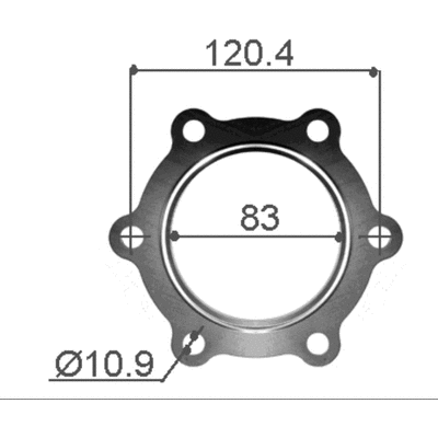 TURBO GASKET GT42 GT51 OUTLET  5 LAYER STAINLESS STEEL PERMASEAL